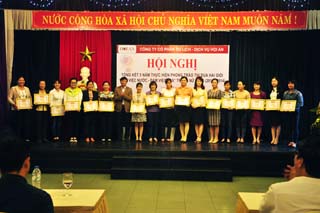 keo nha cai 5 CP DL-DV Hội An Tôn vinh nữ công nhân lao động